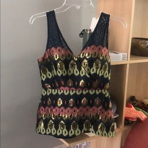 Dressy Anthropologie shirt- size 2